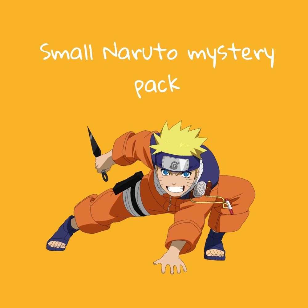 Small Naruto merch mystery pack